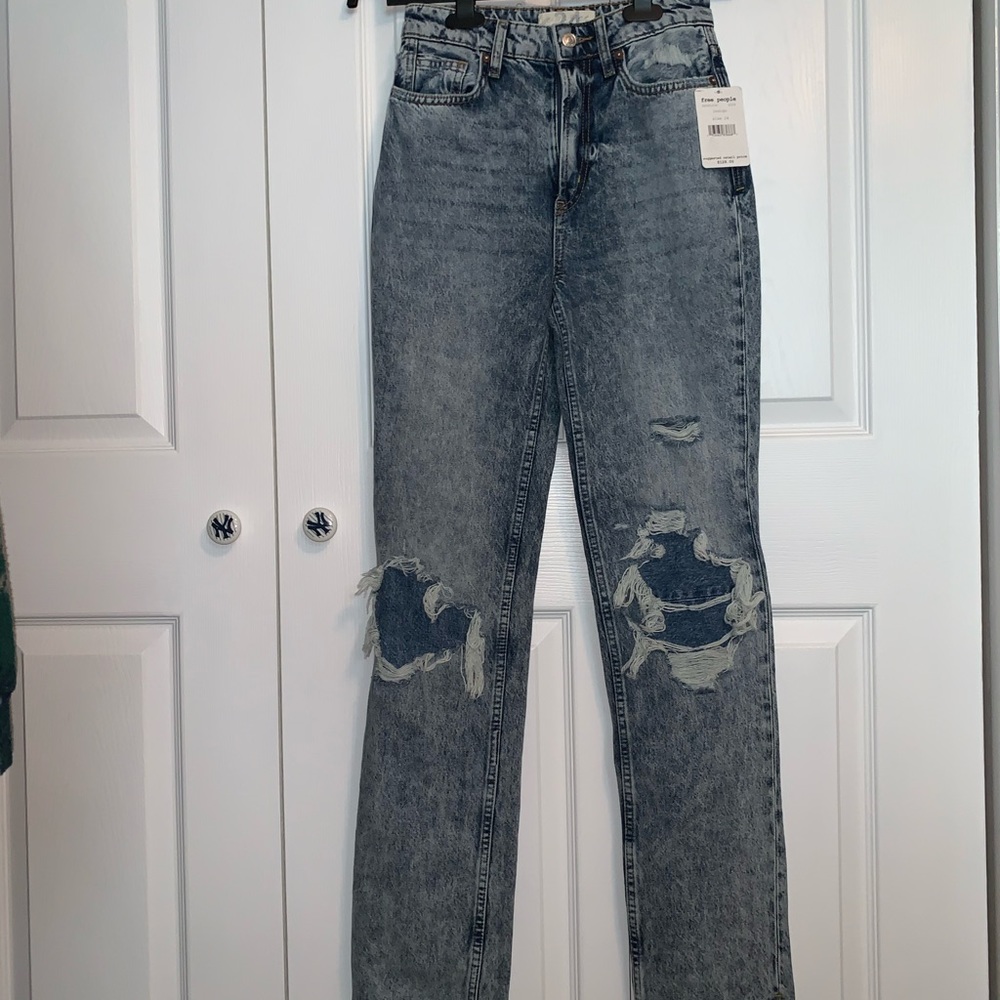 Free People Ripped Jeans - Picture 2 of 5